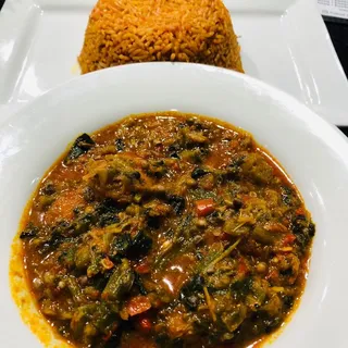 Seafood Okra Soup**