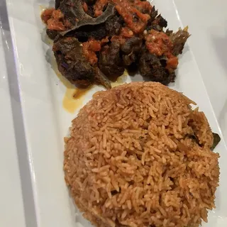 Peppered Goat Meat