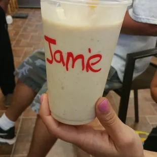 Banana caramel, dulce and vanilla protein. Sweet and delicious!