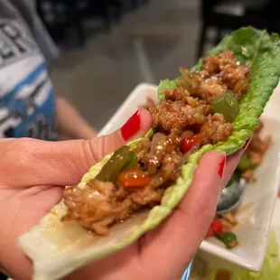 H9. Chicken Lettuce Wrap