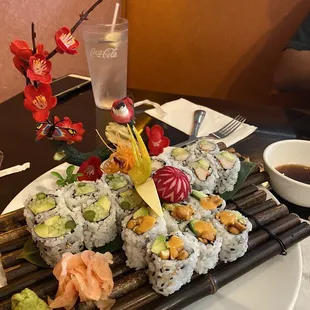 Sushi Lunch Any 3 Rolls