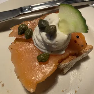 Smoked Salmon Canapes