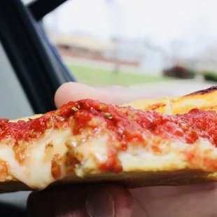 Vegan sausage, vegan pepperoni, vegan cheese!