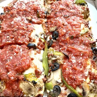 Super pizza -- SO GOOD!