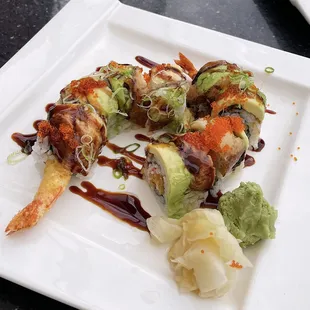 Dragon Sushi Roll