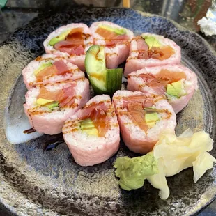 Cherry Blossom Sushi Roll