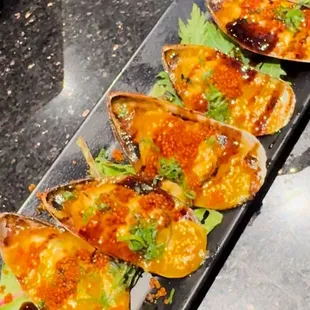Baked Mussels
