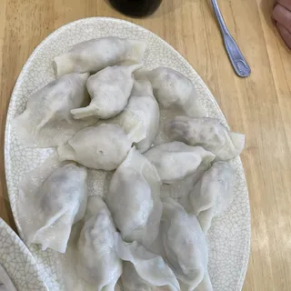 24. Mushroom & Fish Dumpling
