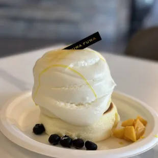 Mango Souffle yummy!