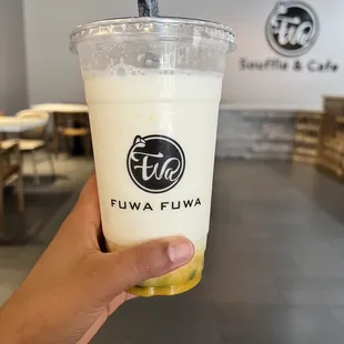 Mango Yogurt Blended