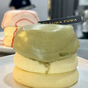 Matcha Souffle (display)