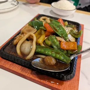 Sizzling Seafood