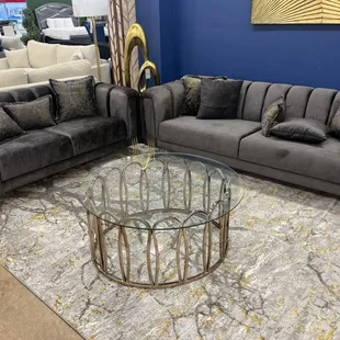 Santa Grey Sofa/Love