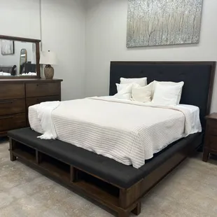 Kirk Brown Bedroom / Available in Gray too