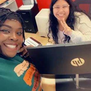 My beautiful and very professional, courteous, and friendly sales associate Rose.