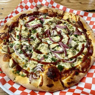 BBQ Chicken pizza