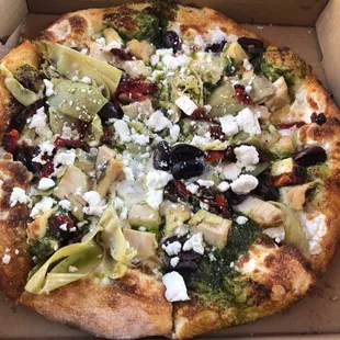 Mediterranean Pizza