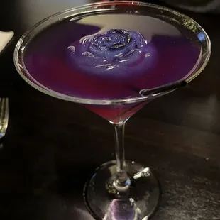 Butterfly Pea Flower Martini