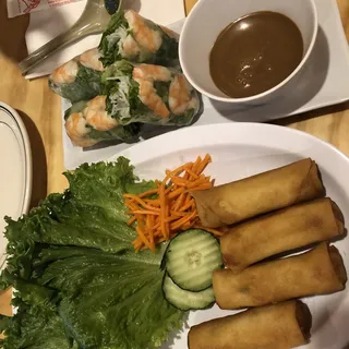 Fresh Shrimp Spring Rolls