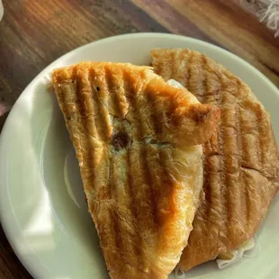 Bacon egg and cheese croissant