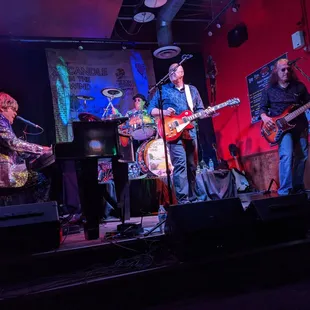 Checking out Elton John tribute band Candle In The Wind.