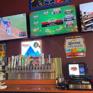 Fuzzy&apos;s bar.