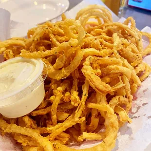 Half order of the Haystack Onions with ranch- so good!