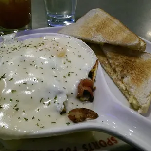 The three meat breakfast special, what a piece of perfection.