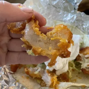 Tempura Shrimp Taco