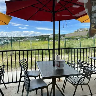 Patio seating