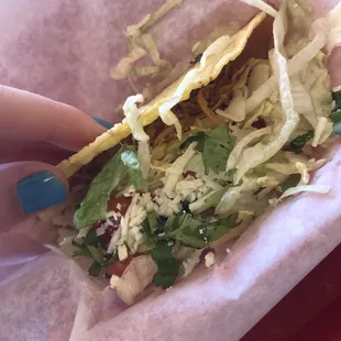 Spicy Pork Baja Taco