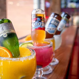 oysters and mussels, drink