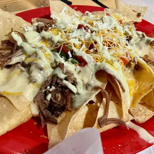 Shredded Brisket Nachos