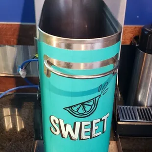 Never finished making the Sweet tea