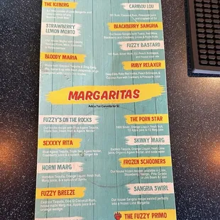 Happy Hour Menu