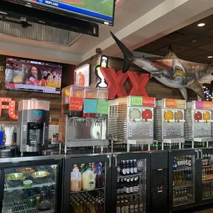 the inside of the restaurant