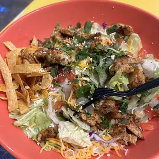 Grilled chicken salad