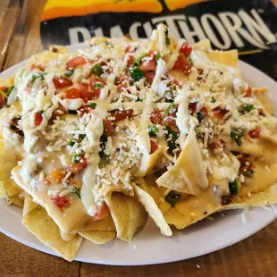 Beef nachos