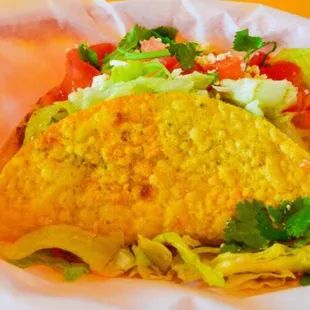 Very great food enjoyed.  staff is very nice. tacos are the best .bathroom is very clean. I would recommend to come back.