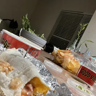 You will see the nail that I chewed sticking out of the taco