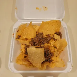 food, nachos