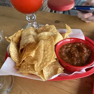 Chips &amp; Fire-Roasted Salsa