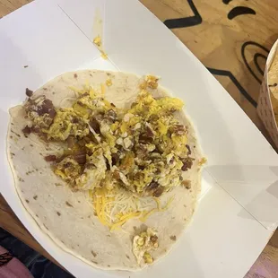 Breakfast taco