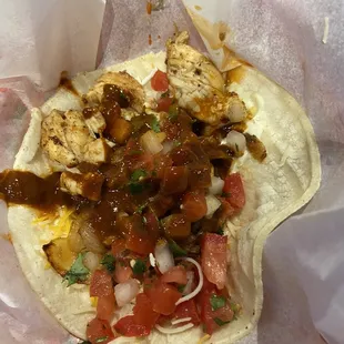 Fajita Chicken Taco