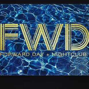 a pool with blue water