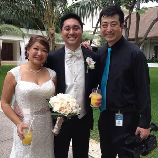 Halekulani hotel, Mar 2014. Congrats!