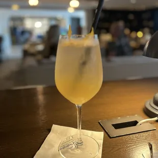 Bouquet of Rose $17 (made with Kettle One Peach &amp; Orange Blossom Vodka)