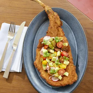 Pork Chop Milanesa