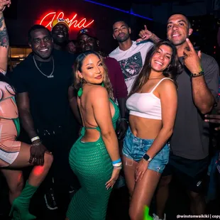 a group of people posing for a picture