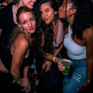 a group of women at a party